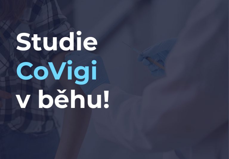 Studie CoVigi v běhu!