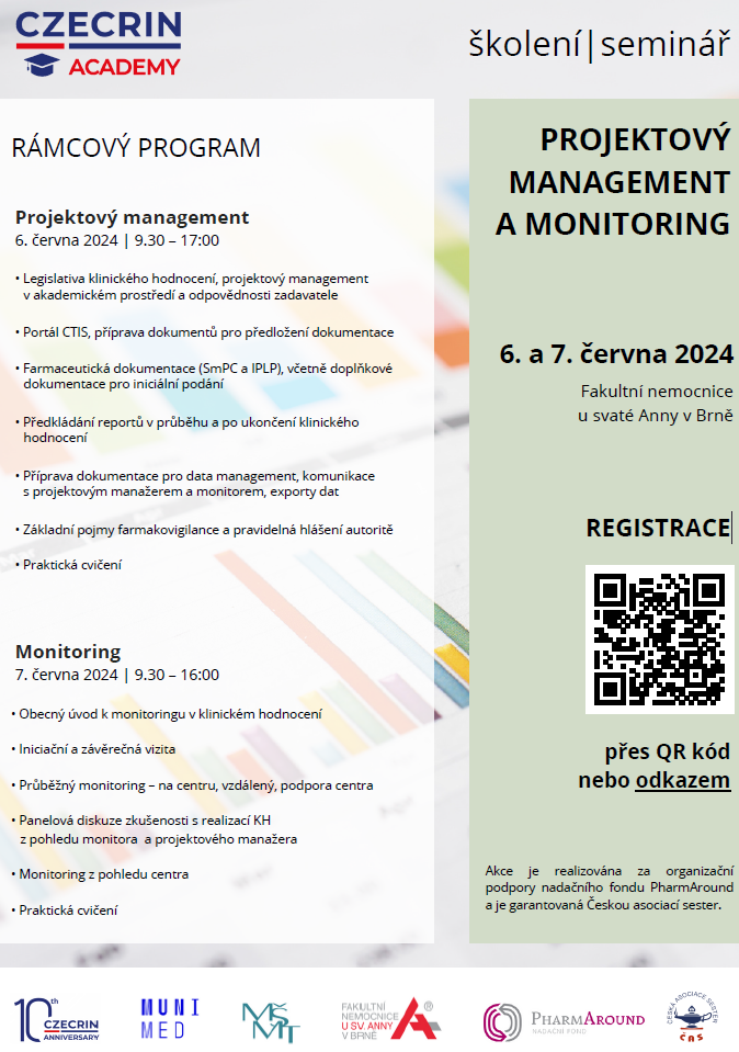 Projektový management a monitoring - program